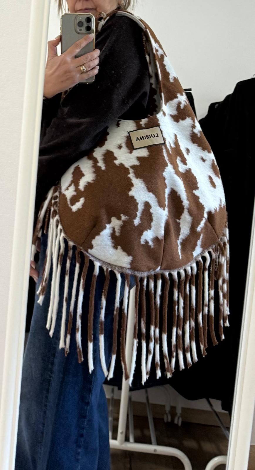 Borsa con frange